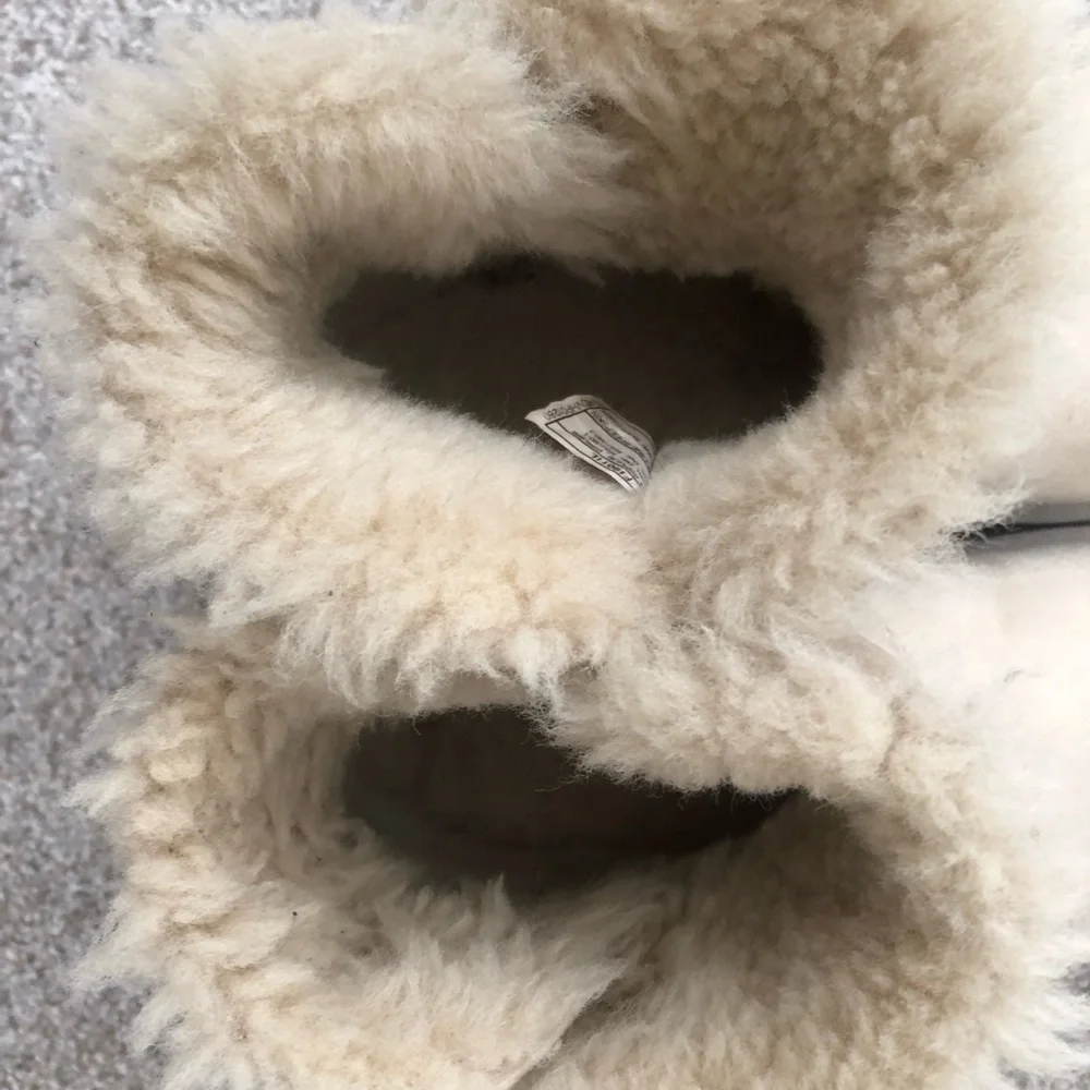 UGG Classic Short Cream Shearling Booties